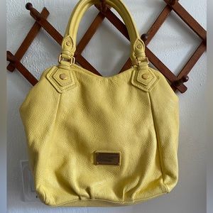 Marc by Marc Jacobs yellow leather handbag